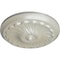 Ekena Millwork Flower Spiral Ceiling Medallion (Fits Canopies up to 2"), 12 1/4"OD x 2 1/4"P, Flash Blue CM12FLFBS - alternate 3